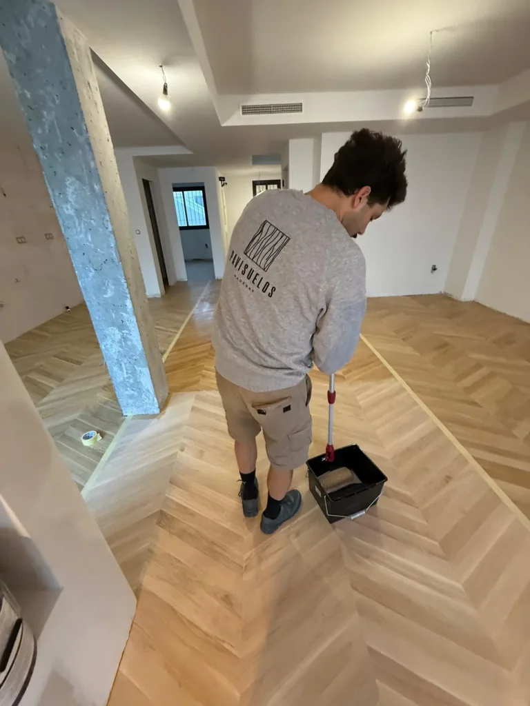 Detallado de suelo punta Hungría